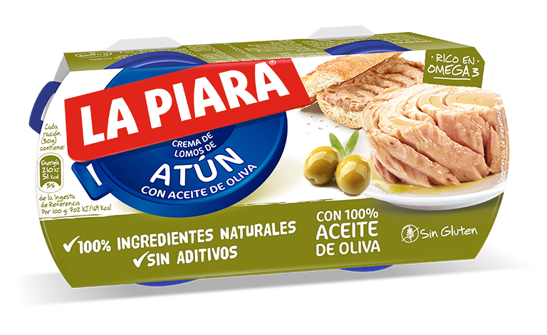 Crema de Lomos de ATÚN CON ACEITE DE OLIVA