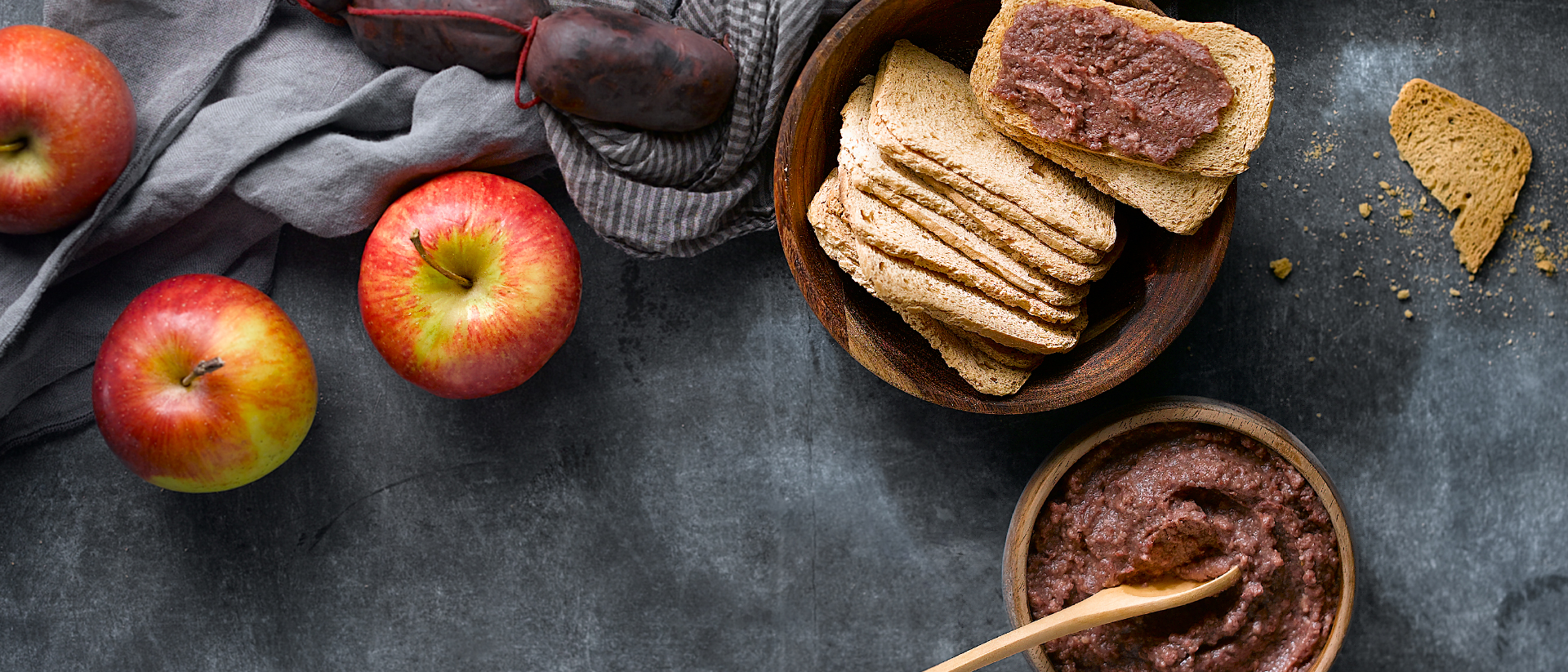 Creamy BLACK PUDDING Paste with ONION and APPLE