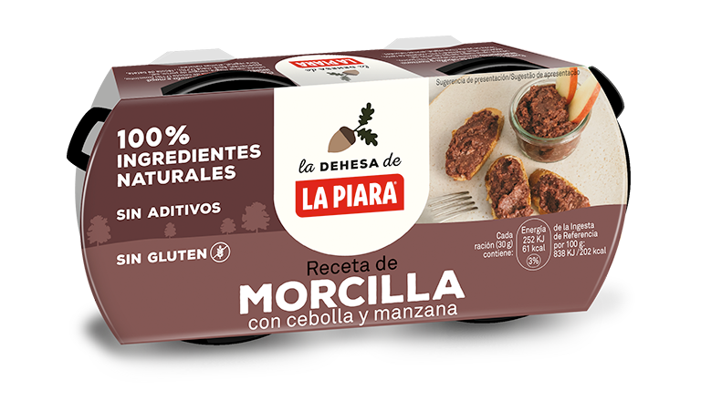 Crema de MORCILLA CON CEBOLLA Y MANZANA