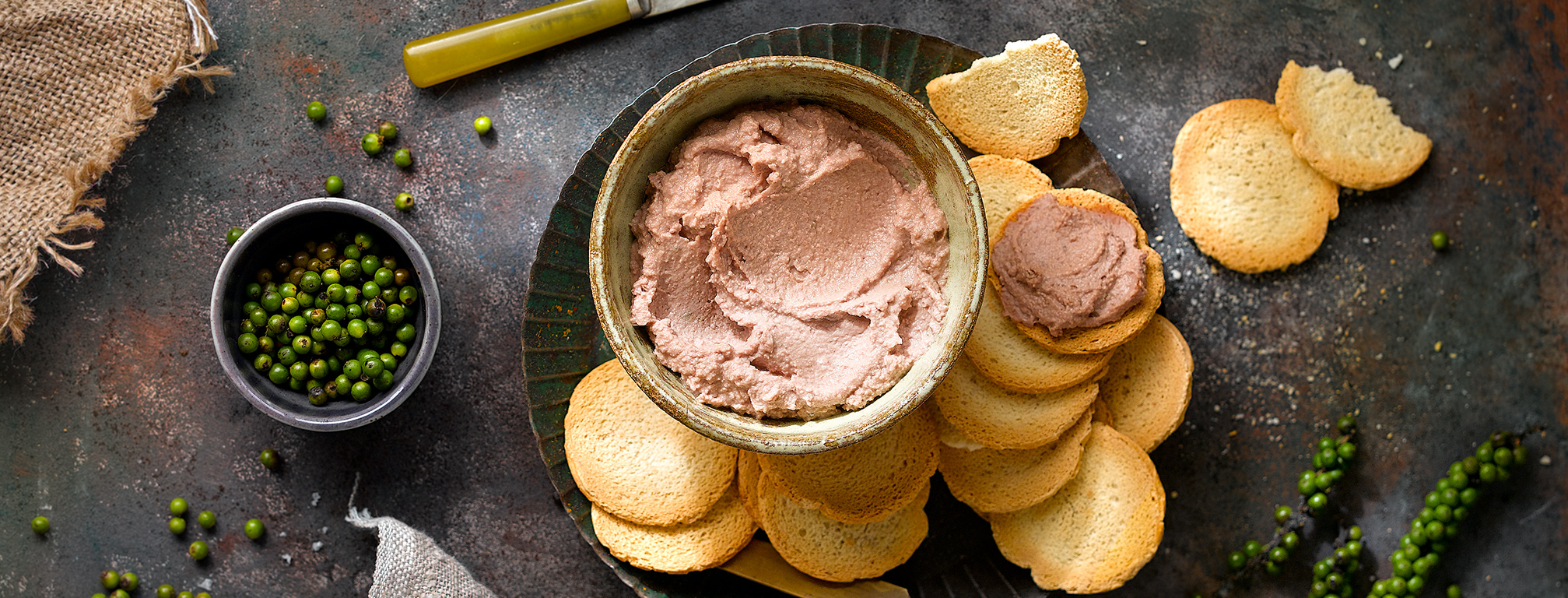 Paté SUAVE a la PIMIENTA